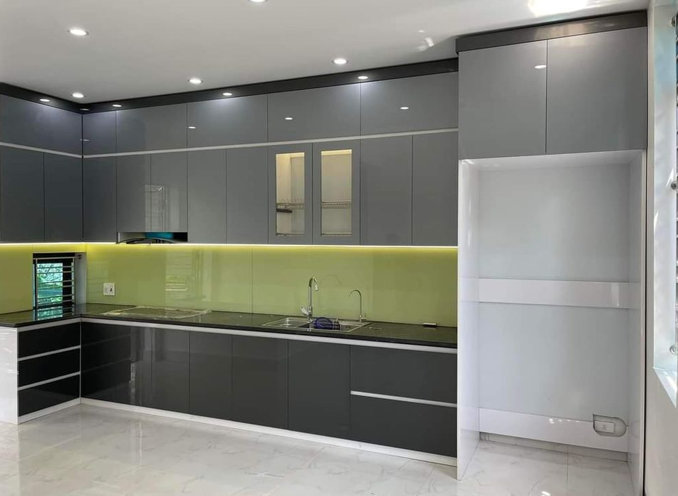 Tủ Bếp Cánh Acrylic: Vẻ Đẹp Sang Trọng, Hiện Đại Cho Không Gian Bếp